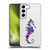 Cat Coquillette Sea Seahorse Purple Soft Gel Case for Samsung Galaxy S22 5G