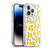 Andrea Lauren Design Food Pattern Lemons Soft Gel Case for Apple iPhone 14 Pro & MagSafe