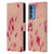 Dorit Fuhg Nature Pink Summer Leather Book Wallet Case Cover For Motorola Edge 20 Pro