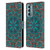 Aimee Stewart Mandala Moroccan Sea Leather Book Wallet Case Cover For Motorola Moto G Stylus 5G (2022)