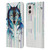 Pixie Cold Animals Ice Wolf Leather Book Wallet Case Cover For Motorola Moto G53 5G