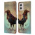 Jena DellaGrottaglia Animals Crow Leather Book Wallet Case Cover For Motorola Moto G53 5G