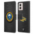NHL Buffalo Sabres Puck Texture Leather Book Wallet Case Cover For Motorola Moto G53 5G