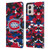 NHL Montreal Canadiens Camouflage Leather Book Wallet Case Cover For Motorola Moto G53 5G