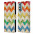 Rachel Caldwell Patterns Zigzag Quilt Leather Book Wallet Case Cover For Motorola Moto G Stylus 5G (2022)