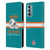 NFL Miami Dolphins Graphics Helmet Typography Leather Book Wallet Case Cover For Motorola Moto G Stylus 5G (2022)