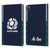 Scotland Rugby 2023/24 Crest Kit Home Leather Book Wallet Case Cover For Apple iPad Pro 11 2020 / 2021 / 2022