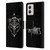 In Flames Metal Grunge Jesterhead Bones Leather Book Wallet Case Cover For Motorola Moto G53 5G