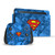 Superman DC Comics Logos And Comic Book Collage Vinyl Sticker Skin Decal Cover for Nintendo Switch Bundle