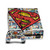 Superman DC Comics Logos And Comic Book Oversized Vinyl Sticker Skin Decal Cover for Sony PS4 Console & Controller