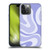 Kierkegaard Design Studio Art Modern Liquid Swirl Purple Soft Gel Case for Apple iPhone 14 Pro Max