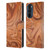 LebensArt Concretes Shiny Copper Leather Book Wallet Case Cover For Motorola Edge 30
