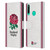 England Rugby Union 2023/24 Crest Kit Home Leather Book Wallet Case Cover For Huawei P40 lite E