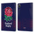 England Rugby Union 2023/24 Crest Kit Away Leather Book Wallet Case Cover For Apple iPad Pro 11 2020 / 2021 / 2022
