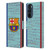 FC Barcelona 2023/24 Crest Kit Third Leather Book Wallet Case Cover For Motorola Edge 30