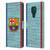 FC Barcelona 2023/24 Crest Kit Third Leather Book Wallet Case Cover For Motorola Moto G9 Play