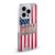 National Hot Rod Association Graphics US Flag Soft Gel Case for Apple iPhone 13 Pro & MagSafe
