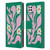 Ayeyokp Plants And Flowers Green Les Fleurs Color Leather Book Wallet Case Cover For Huawei Nova 6 SE / P40 Lite