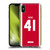 Arsenal FC 2023/24 Players Home Kit Declan Rice Soft Gel Case for Apple iPhone XS Max