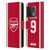 Arsenal FC 2023/24 Players Home Kit Gabriel Jesus Leather Book Wallet Case Cover For OnePlus 10 Pro