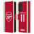 Arsenal FC 2023/24 Players Home Kit Gabriel Leather Book Wallet Case Cover For Samsung Galaxy A33 5G (2022)