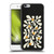 Ayeyokp Plant Pattern Summer Bloom Black Soft Gel Case for Apple iPhone 6 / iPhone 6s