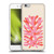 Ayeyokp Plant Pattern Two Coral Soft Gel Case for Apple iPhone 6 Plus / iPhone 6s Plus