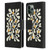 Ayeyokp Plant Pattern Summer Bloom Black Leather Book Wallet Case Cover For Apple iPhone 11 Pro