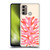 Ayeyokp Plant Pattern Two Coral Soft Gel Case for Motorola Moto G60 / Moto G40 Fusion