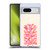 Ayeyokp Plant Pattern Two Coral Soft Gel Case for Google Pixel 7