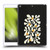 Ayeyokp Plant Pattern Summer Bloom Black Soft Gel Case for Apple iPad 10.2 2019/2020/2021