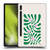 Ayeyokp Plant Pattern Summer Bloom White Soft Gel Case for Samsung Galaxy Tab S8