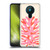 Ayeyokp Plant Pattern Two Coral Soft Gel Case for Nokia 5.3