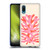 Ayeyokp Plant Pattern Two Coral Soft Gel Case for Samsung Galaxy A02/M02 (2021)