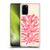 Ayeyokp Plant Pattern Two Coral Soft Gel Case for Samsung Galaxy S20+ / S20+ 5G