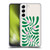 Ayeyokp Plant Pattern Summer Bloom White Soft Gel Case for Samsung Galaxy S22 5G