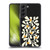 Ayeyokp Plant Pattern Summer Bloom Black Soft Gel Case for Samsung Galaxy S22+ 5G