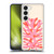 Ayeyokp Plant Pattern Two Coral Soft Gel Case for Samsung Galaxy S23 5G