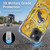 Harry Potter Deathly Hallows XIII Hufflepuff Pattern Soft Gel Case for Apple iPhone 15 & MagSafe