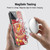 Harry Potter Deathly Hallows XIII Gryffindor Pattern Soft Gel Case for Apple iPhone 15 & MagSafe