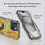 Harry Potter Deathly Hallows XIII Hufflepuff Pattern Soft Gel Case for Apple iPhone 15 Plus & MagSafe