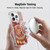 Harry Potter Deathly Hallows XIII Gryffindor Pattern Soft Gel Case for Apple iPhone 15 Pro & MagSafe