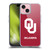 University of Oklahoma OU The University of Oklahoma Plain Soft Gel Case for Apple iPhone 15