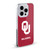 University of Oklahoma OU The University of Oklahoma Plain Soft Gel Case for Apple iPhone 15 Plus