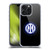 Fc Internazionale Milano Badge Logo On Black Soft Gel Case for Apple iPhone 15 Pro Max & MagSafe
