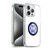 Fc Internazionale Milano Badge Logo On White Soft Gel Case for Apple iPhone 15 Pro & MagSafe