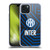 Fc Internazionale Milano Patterns Abstract 1 Soft Gel Case for Apple iPhone 15 Plus & MagSafe