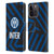 Fc Internazionale Milano Patterns Abstract 1 Leather Book Wallet Case Cover For Apple iPhone 15 Pro