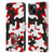 AC Milan Crest Patterns Camouflage Leather Book Wallet Case Cover For Apple iPhone 15