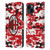 AC Milan Crest Patterns Digital Camouflage Leather Book Wallet Case Cover For Apple iPhone 15